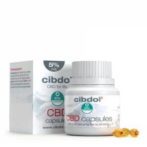 CBD Softgel-Kapseln 5_ (500mg) -Cibdol